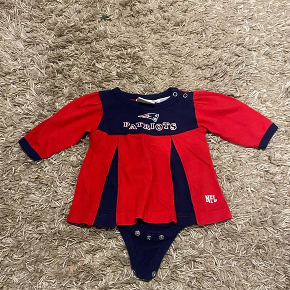 NFL Other - NFL new england patriots onesie dress 6/9M